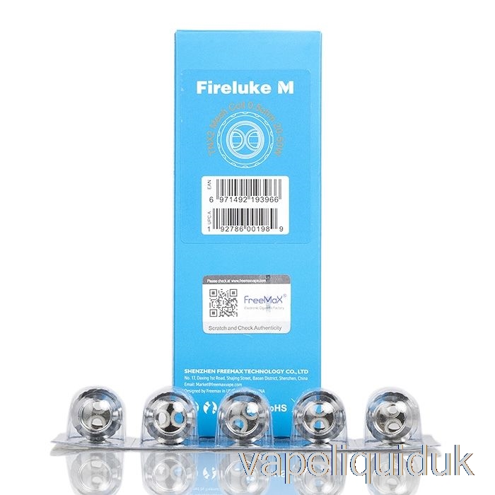 FreeMax FireLuke M / TX Mesh Replacement Coils 0.5ohm TNX2 Mesh Coils Vape Liquid